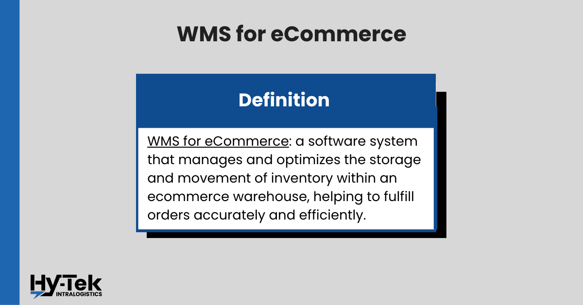 Definition of WMS for eCommerce