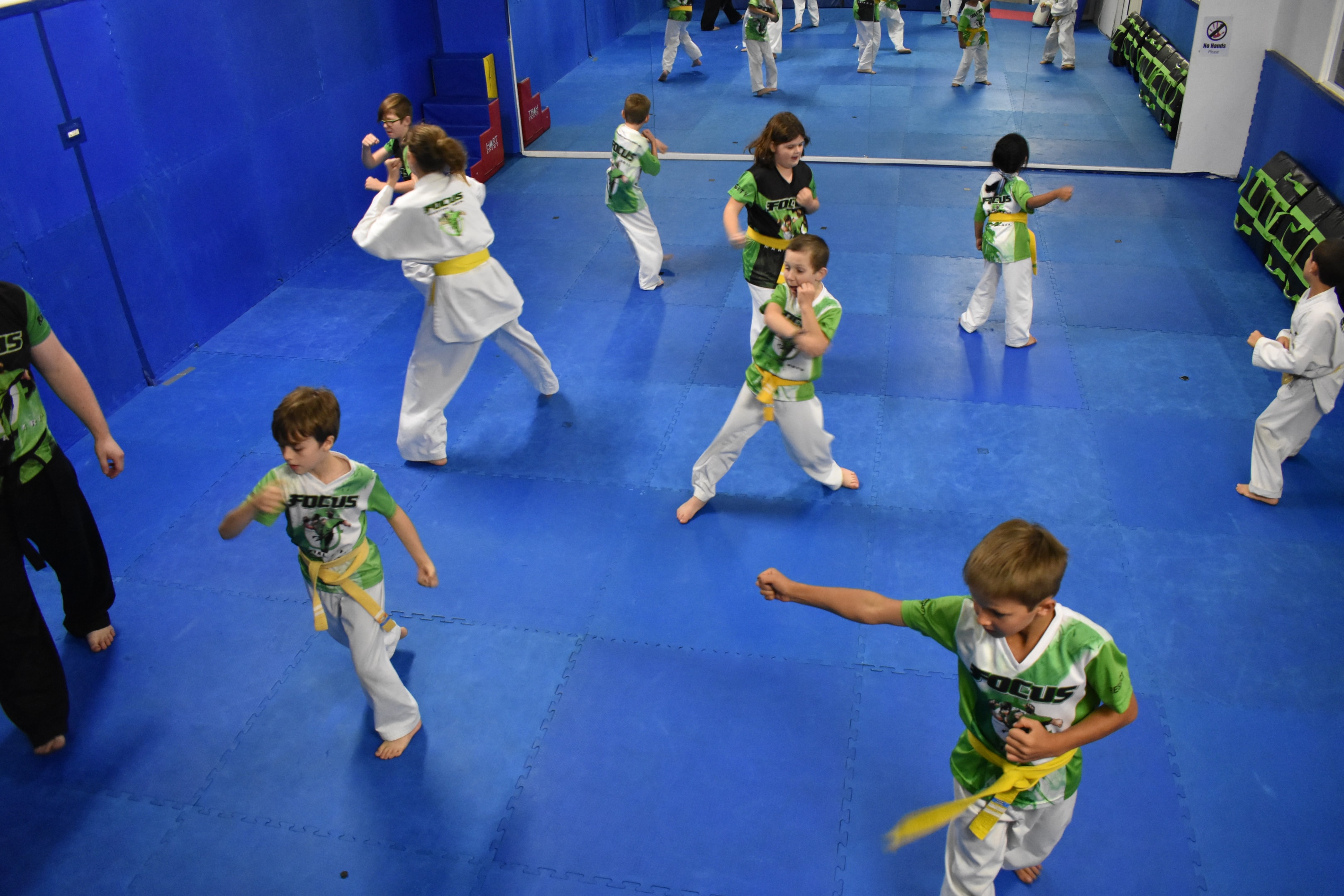 Preschool martial arts classes help children embarck on their own personal journey, Self-defence skills and self-control through engaging training.