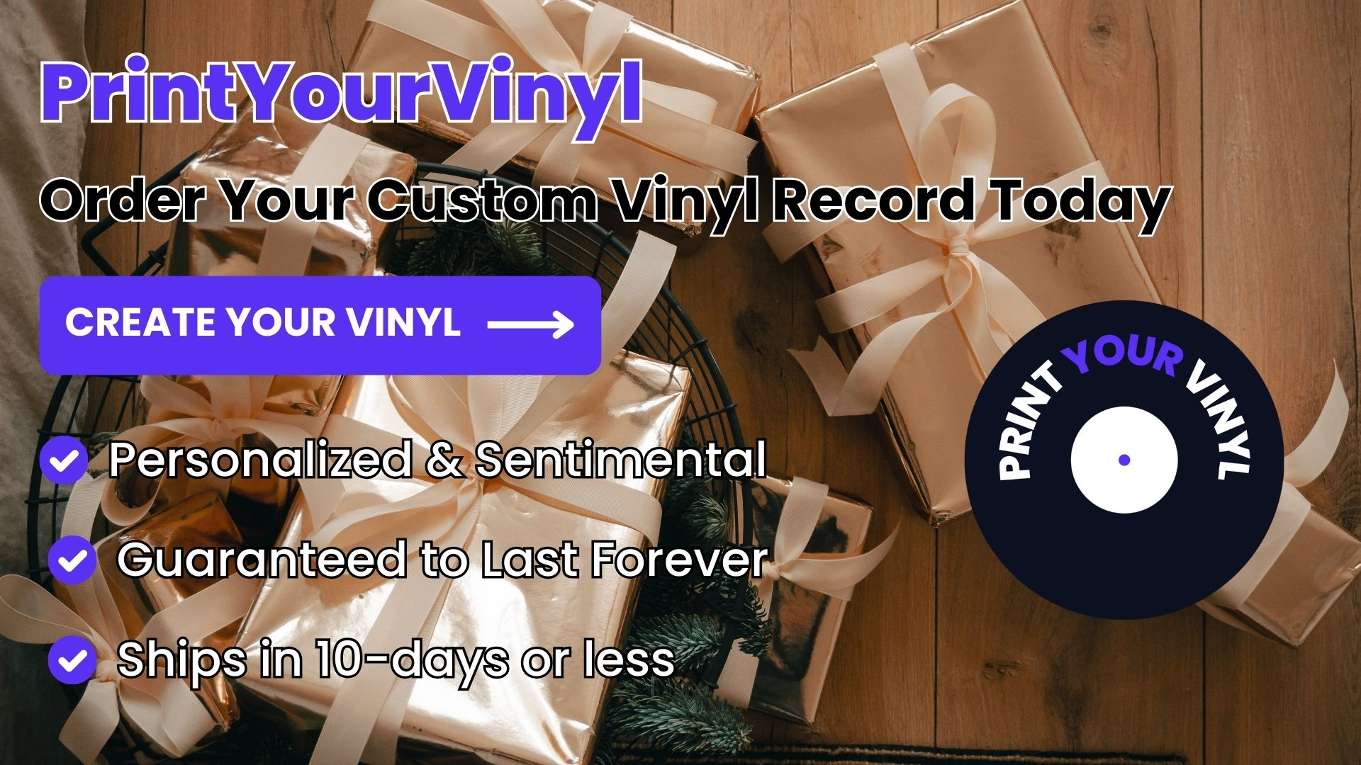 Custom Record, PrintYourVinyl, Customized Vinyl