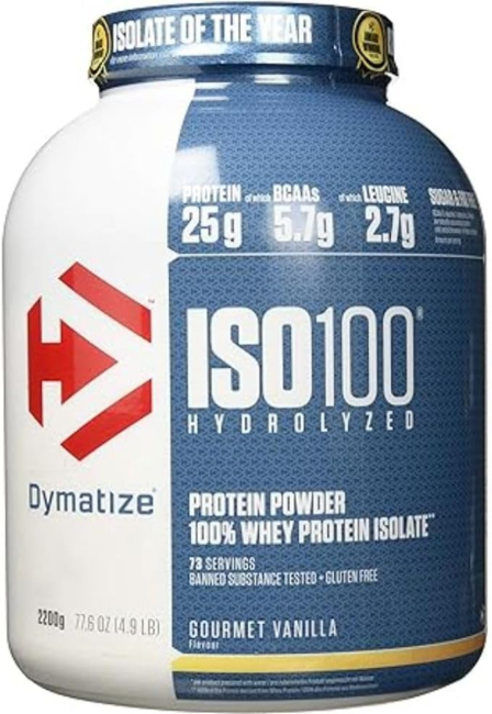 Iso 100 Hydrolyzed da Dymatize. Fonte da imagem: Amazon