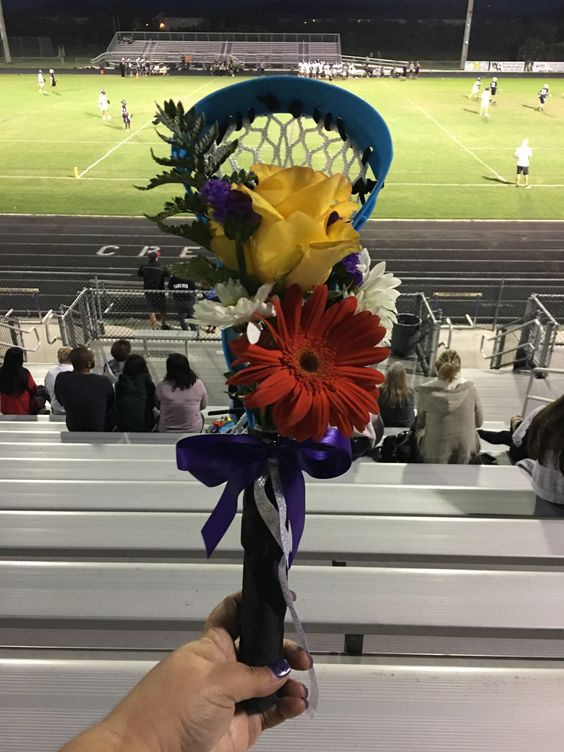 Searching for gifts for your favorite lacrosse players has never been easier. Lacrosse Flower Bouquet from Madeline Sanchez via Pinterest.com