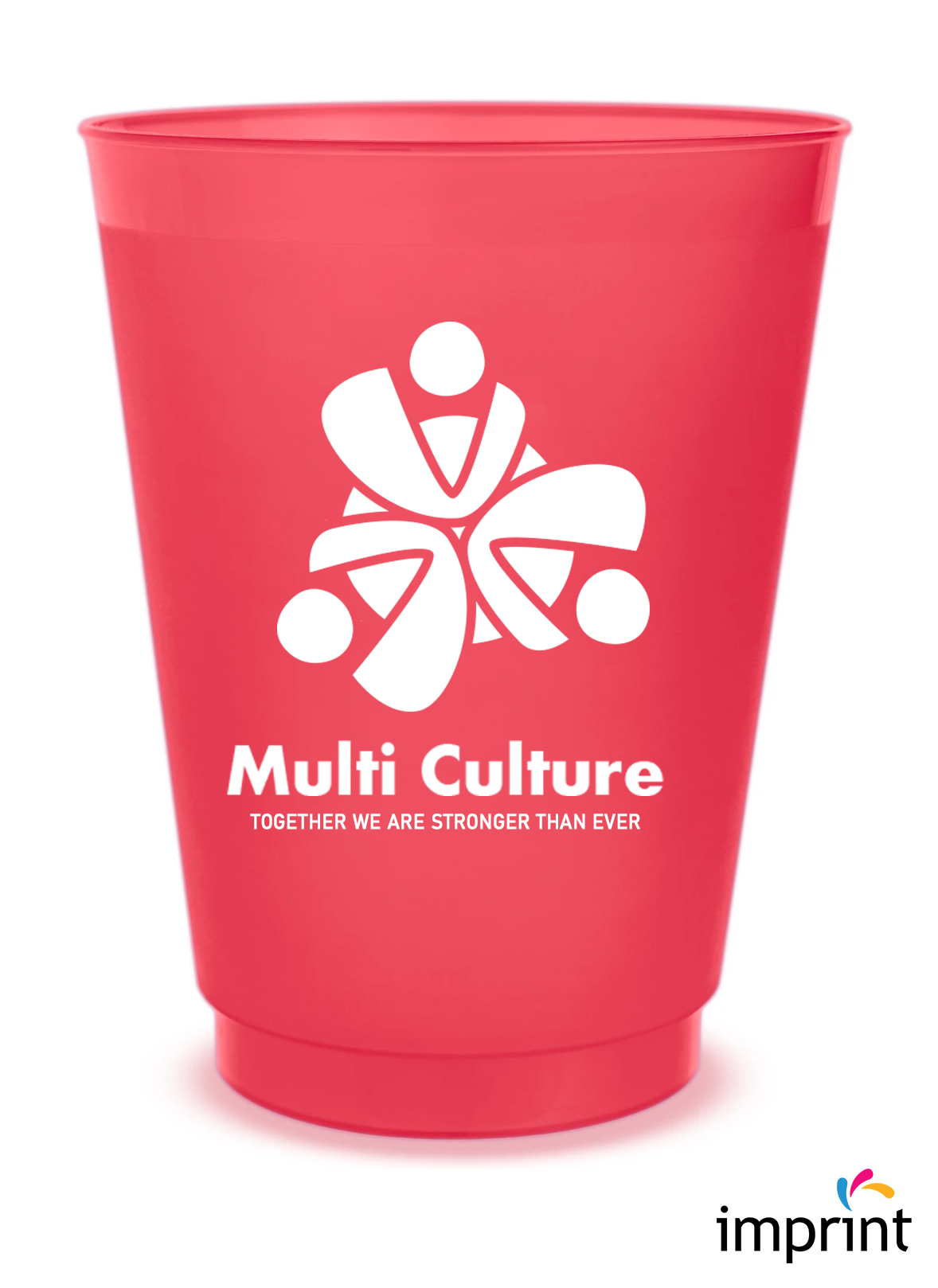 full color frosted cups