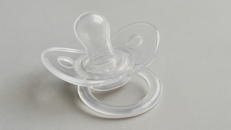Latex pacifiers can absorb odor and stains easily.