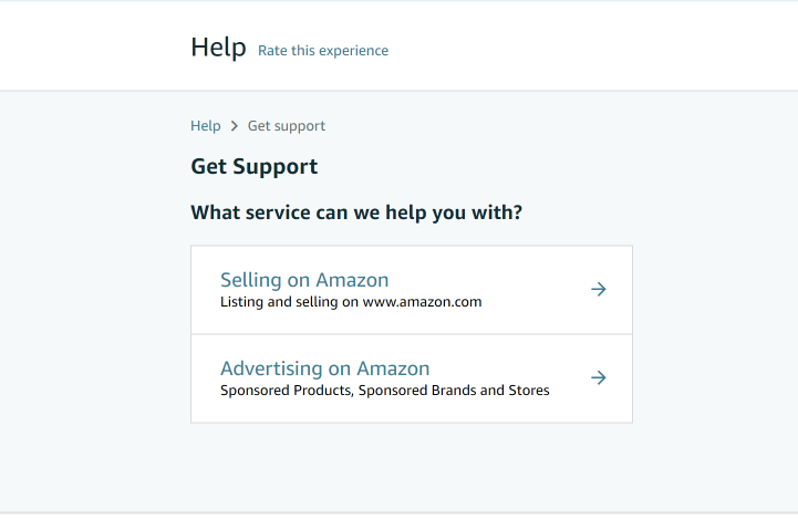 help with 'Selling on Amazon' or 'Sponsored Ads on Amazon Seller Central