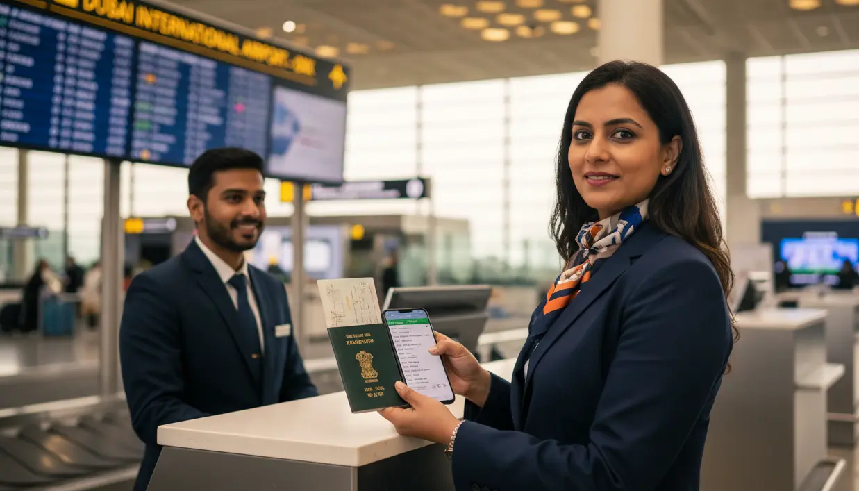 When a dummy ticket helps UAE work visa process without complications