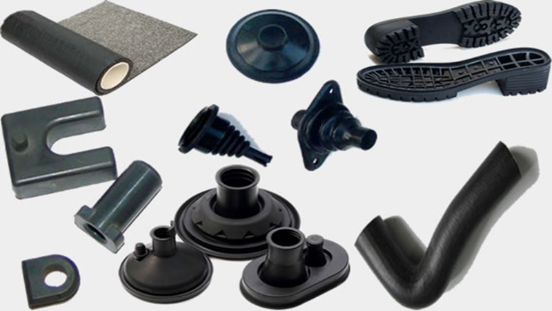 applications of rubber
