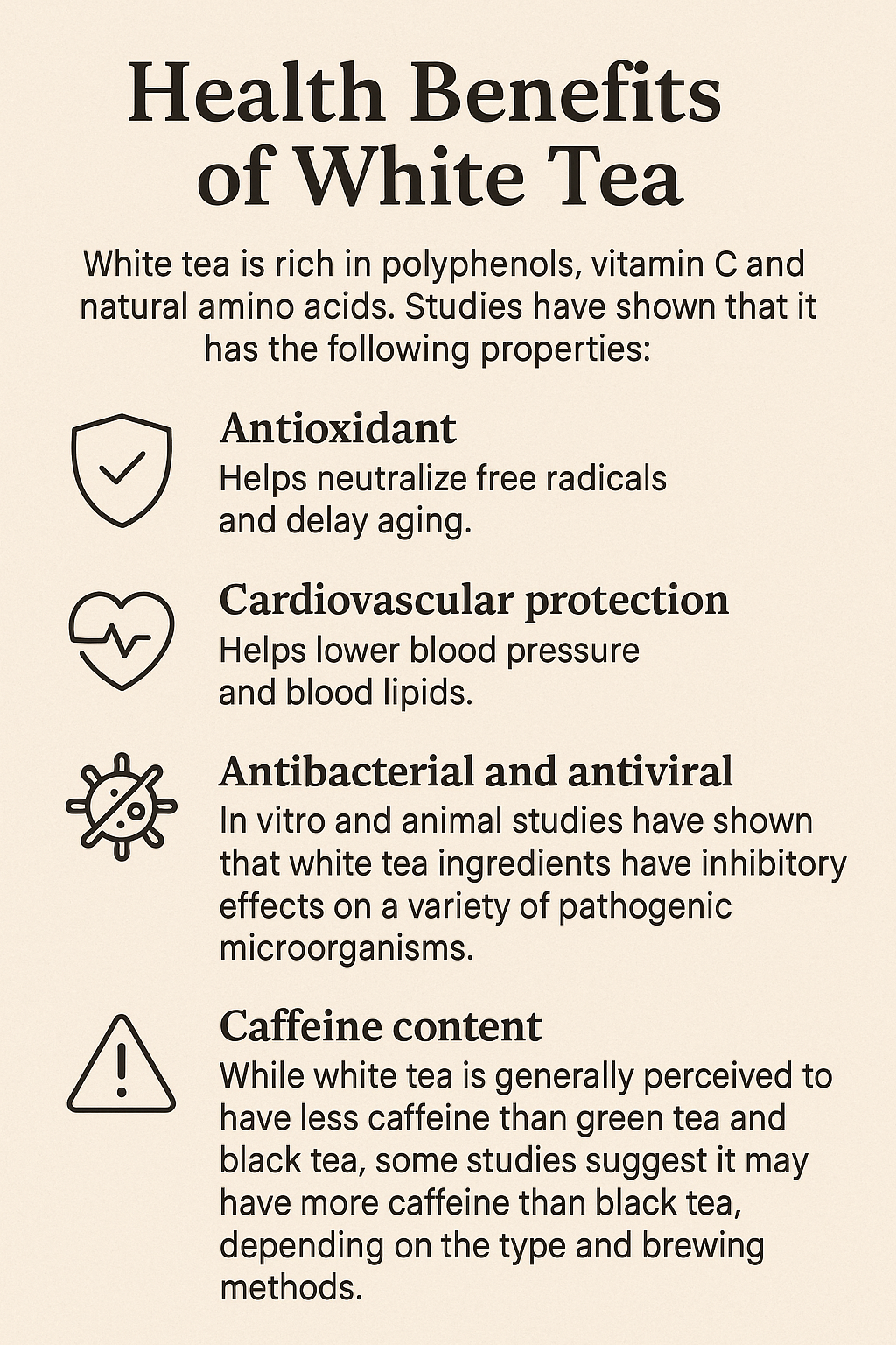 Health Benefits of White Tea