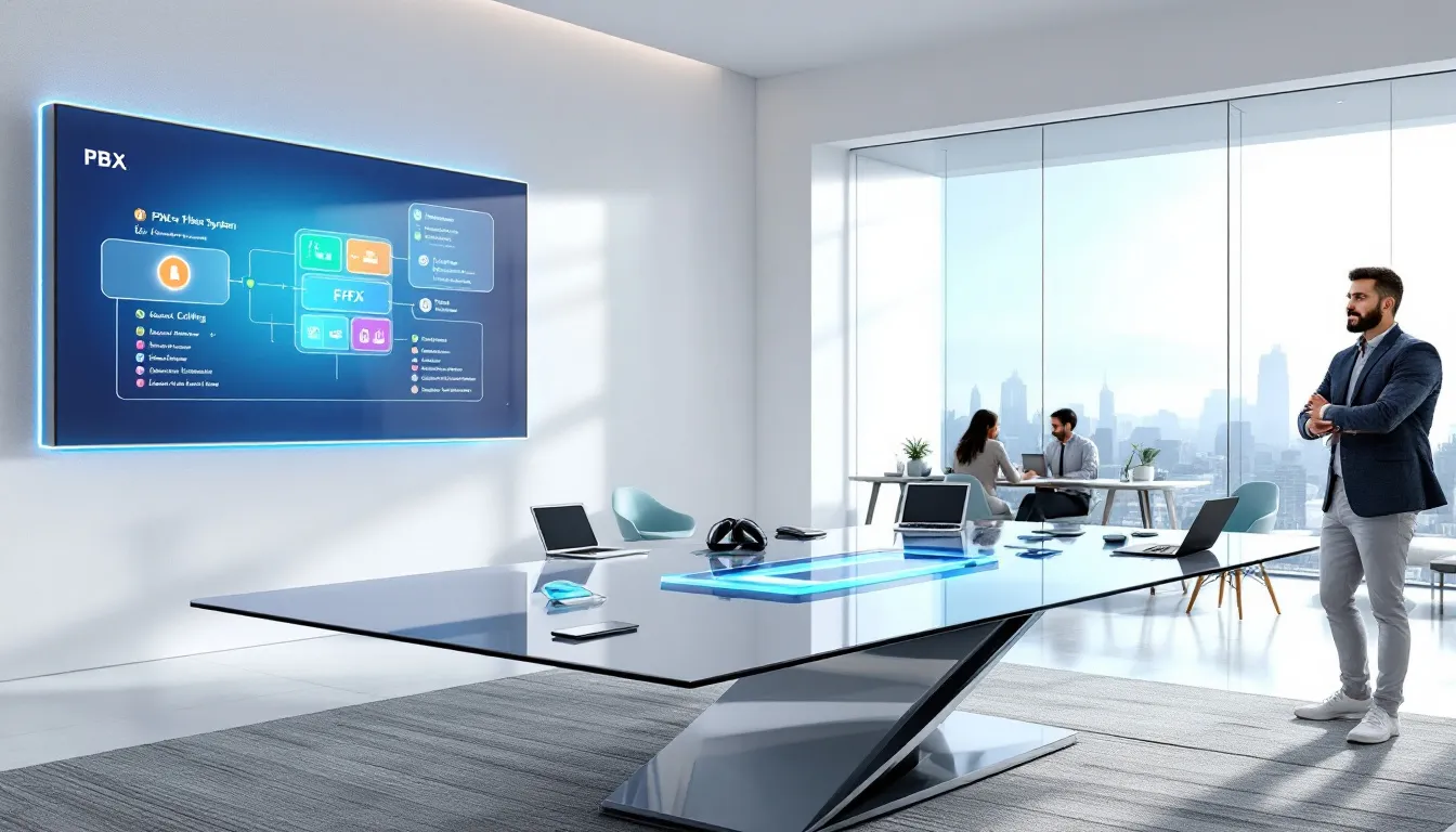 An overview of PBX phone systems used in small businesses.