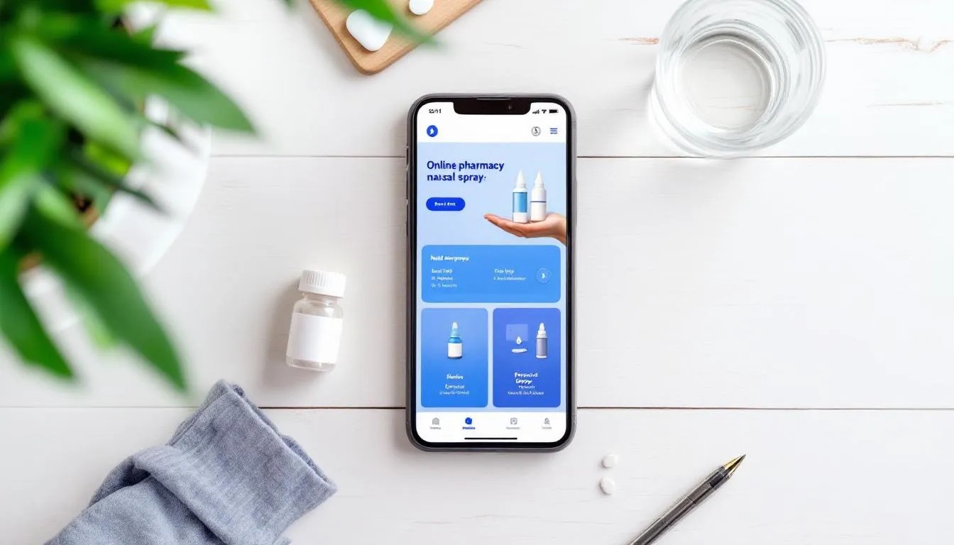 . The image depicts a digital interface related to e-recepta online for obtaining sleeping medications, highlighting the convenience of online consultations and the ability to manage prescriptions through an internet account for patients. The scene emphasizes the modern approach to accessing healthcare services without the need for in-person visits.