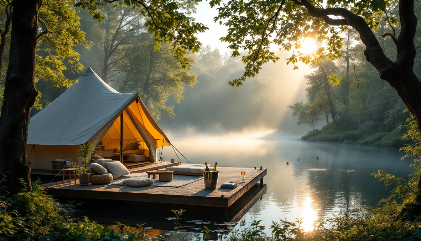 An overview of the benefits of investing in luxury resort tents.