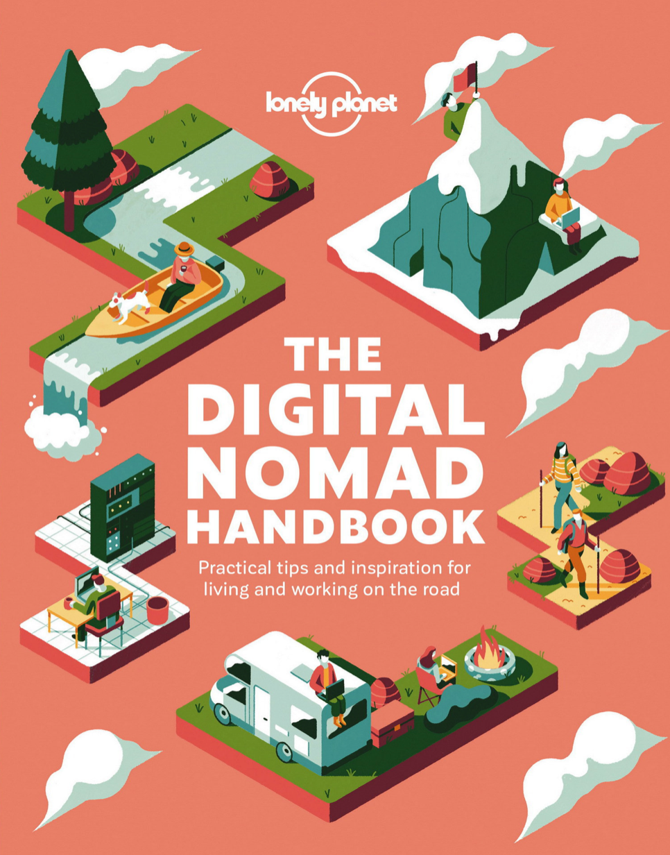 Book cover of The Digital Nomad Handbook by The Lonely Planet