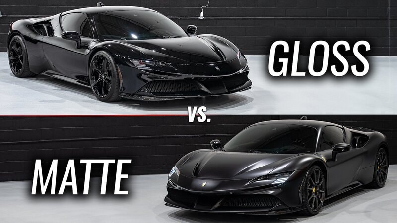 Matte vs. Gloss Carbon Fiber