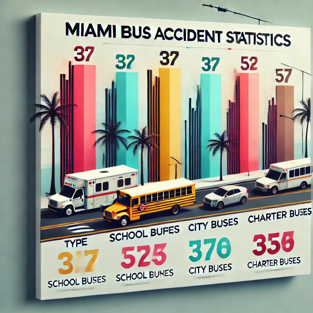 Miami bus accident statistics.