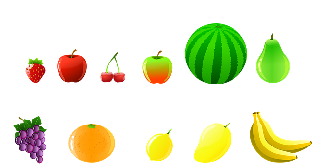 fruits, strawberry, apple