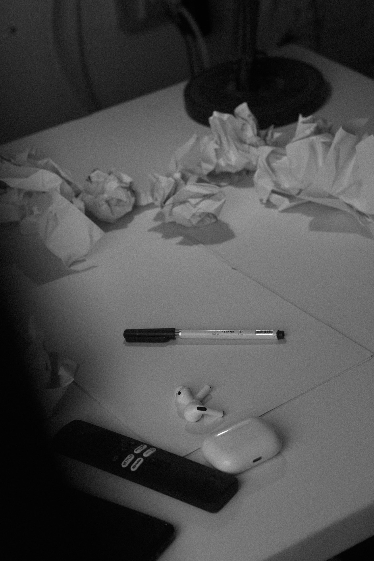 A person navigating the application process for permanent residency.
