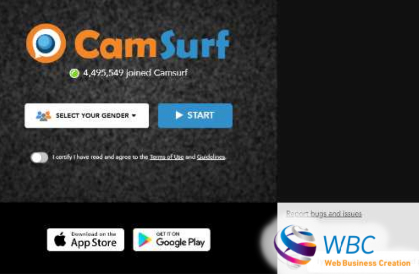 Camsurf is on post about Sites Like Omegle