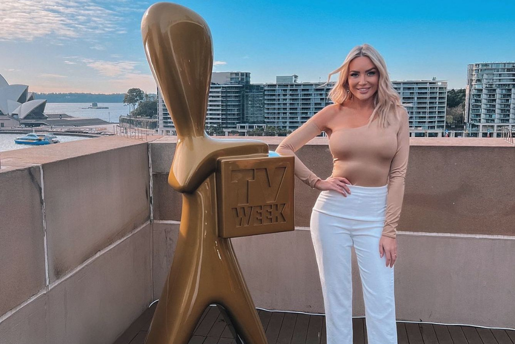 The TV Week Logies 2023 Melinda Richelle MAFS Married at First Sight Gold 