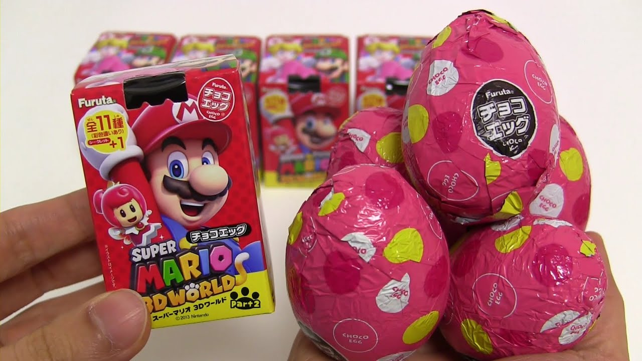 Super Mario Chocolate Eggs