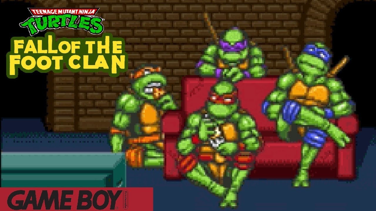 TMNT Game Boy Graphics