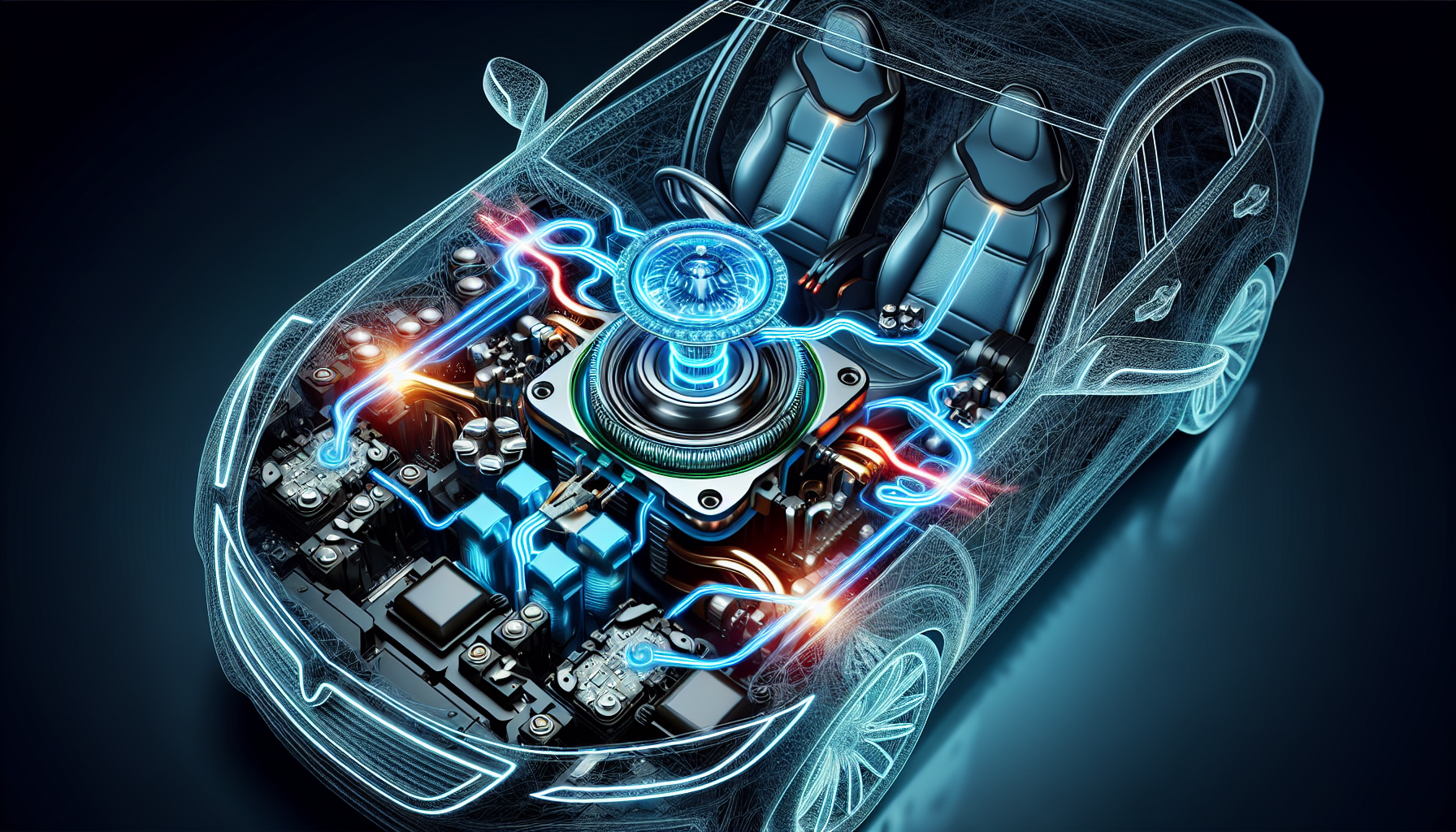 Illustration of electric power steering system