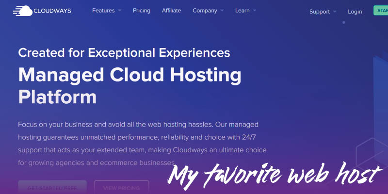 cloudways is the best blogging host