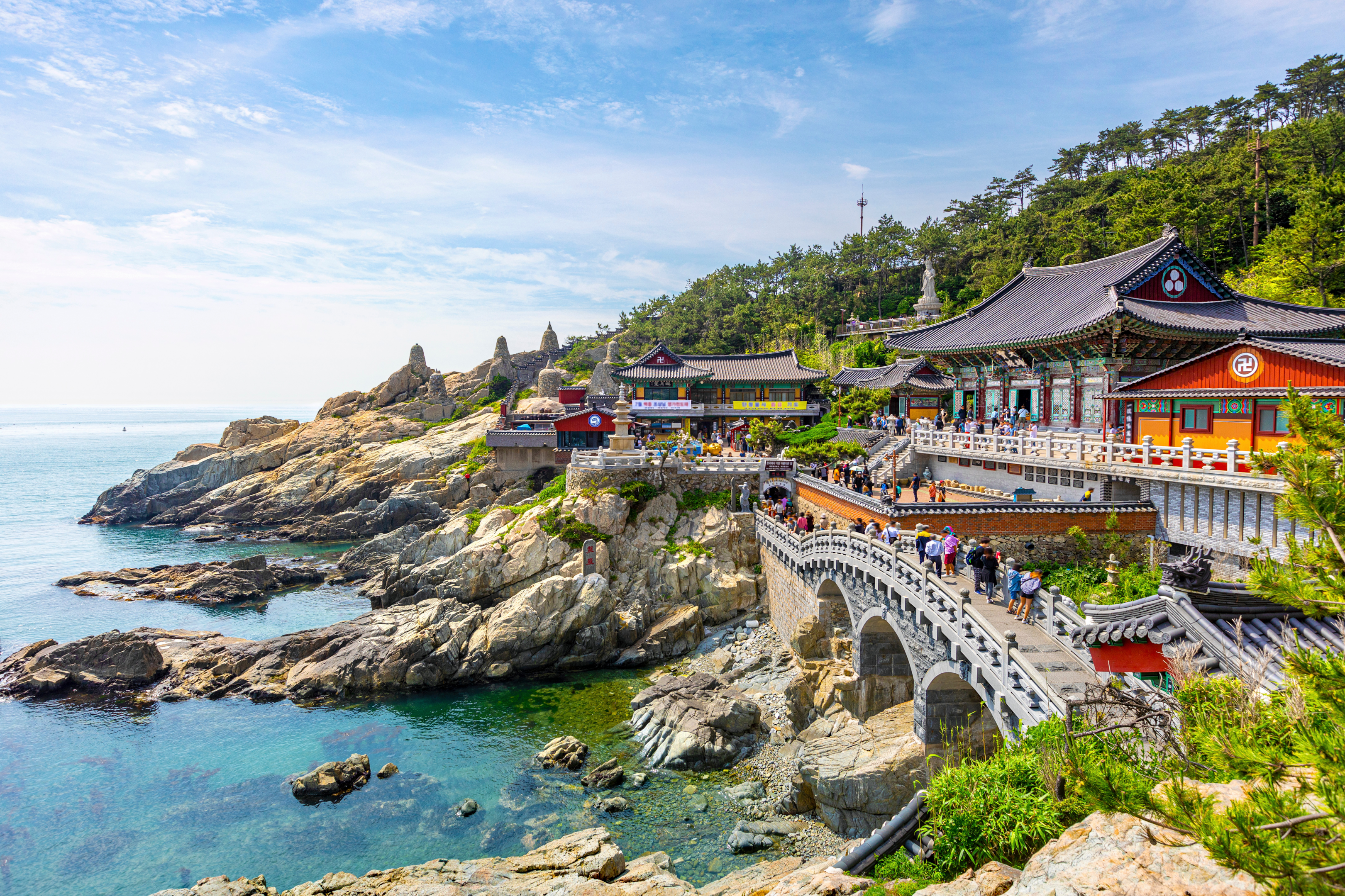 Haedong Yonggungsa Temple in Busan, South Korea