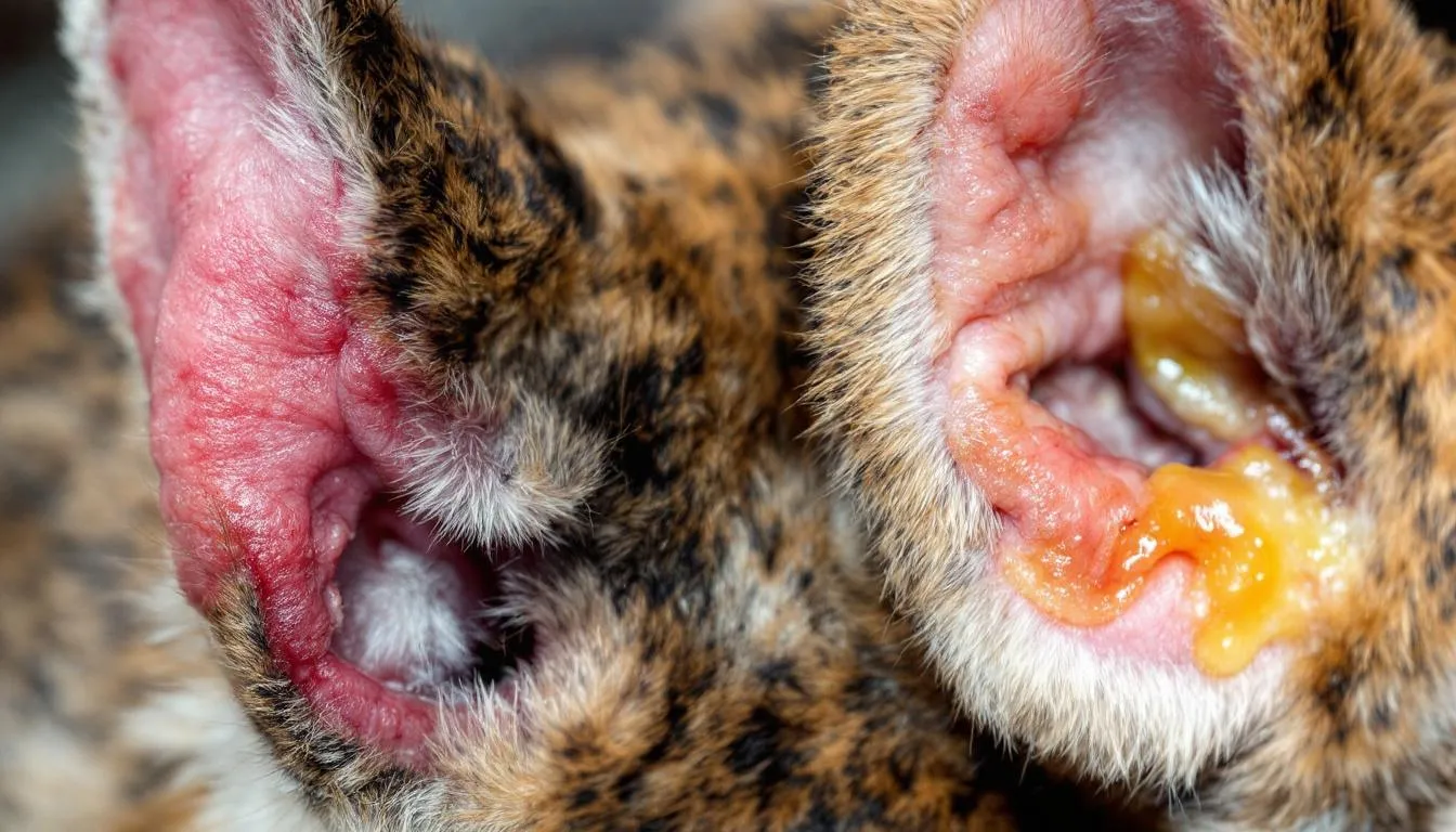 A close-up comparison shows a healthy dog