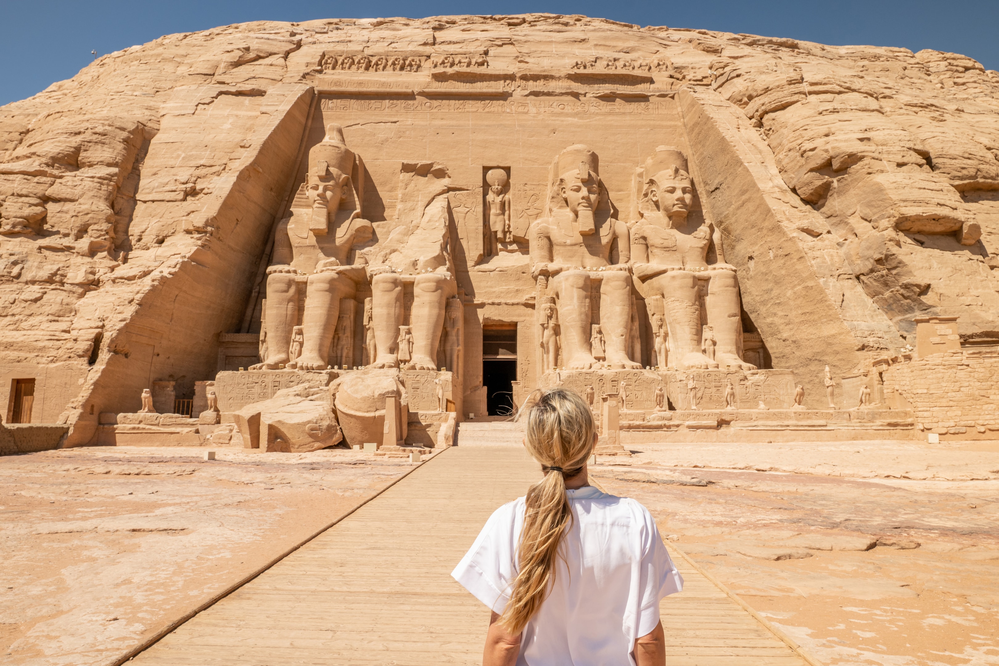 The Great temple of abu simbel 