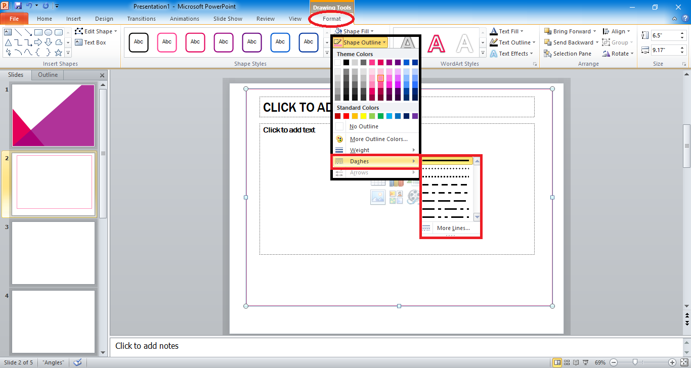 page borders for microsoft powerpoint