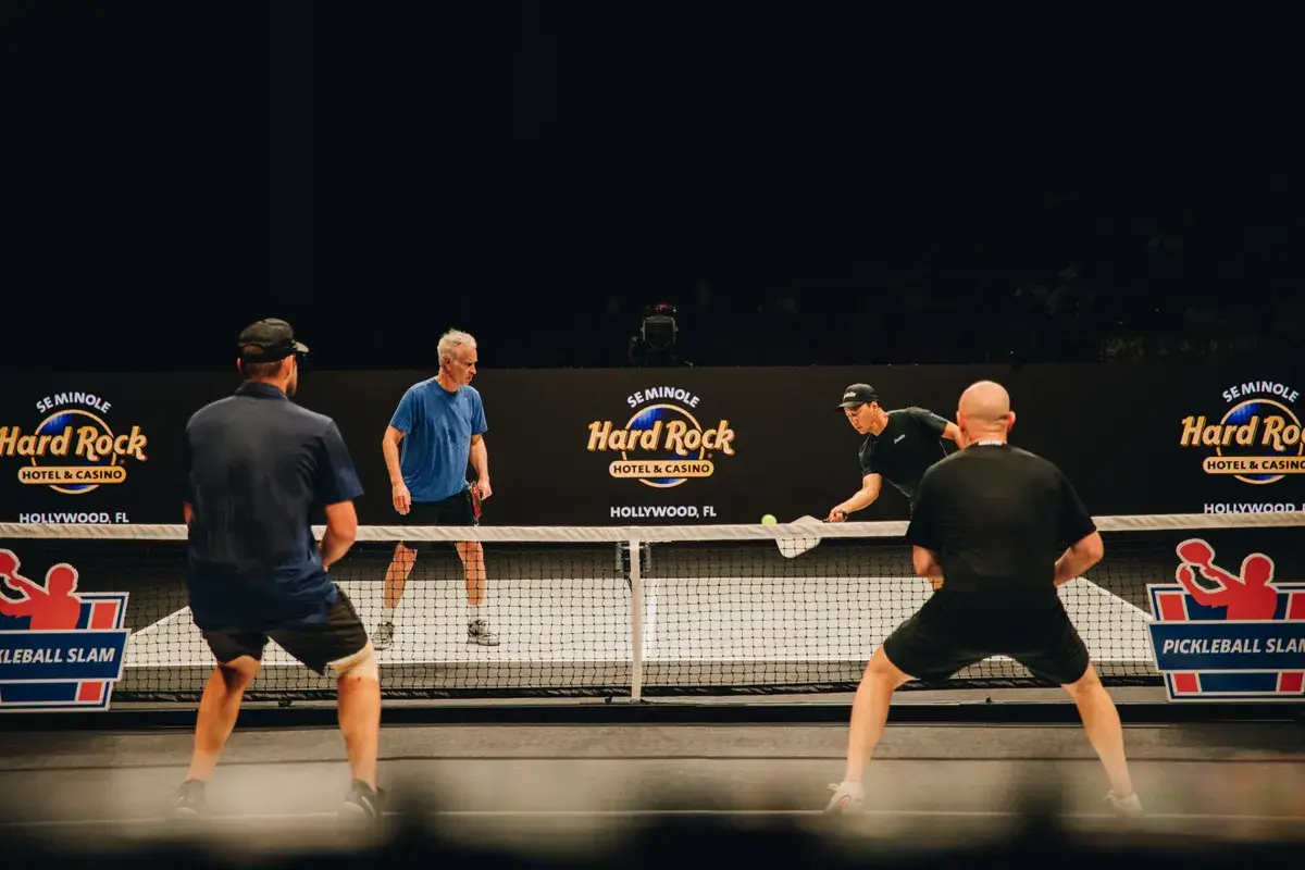 Tennis legends take the pickleball court; John McEnroe; PPA tour; Professional Pickleball Association; Pickleball slam on ESPN