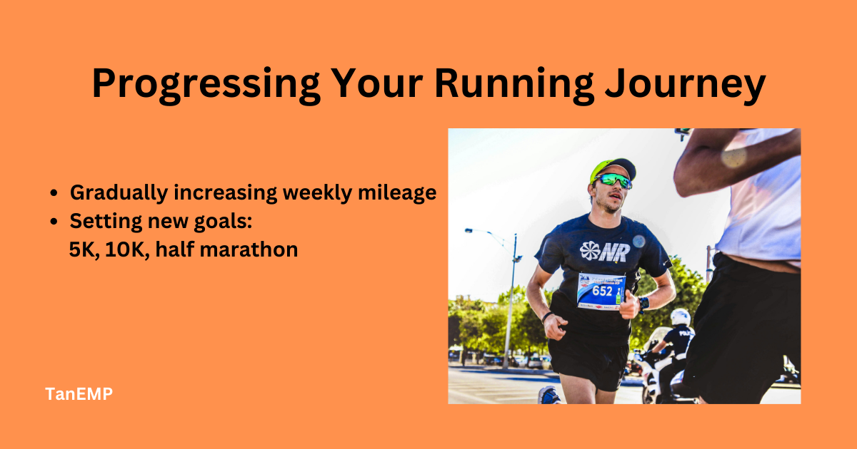 progressing your running journey