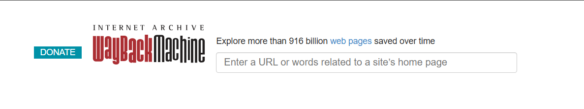 wayback machine