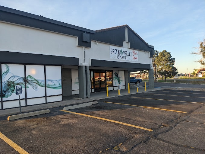Green valley dispensary store front