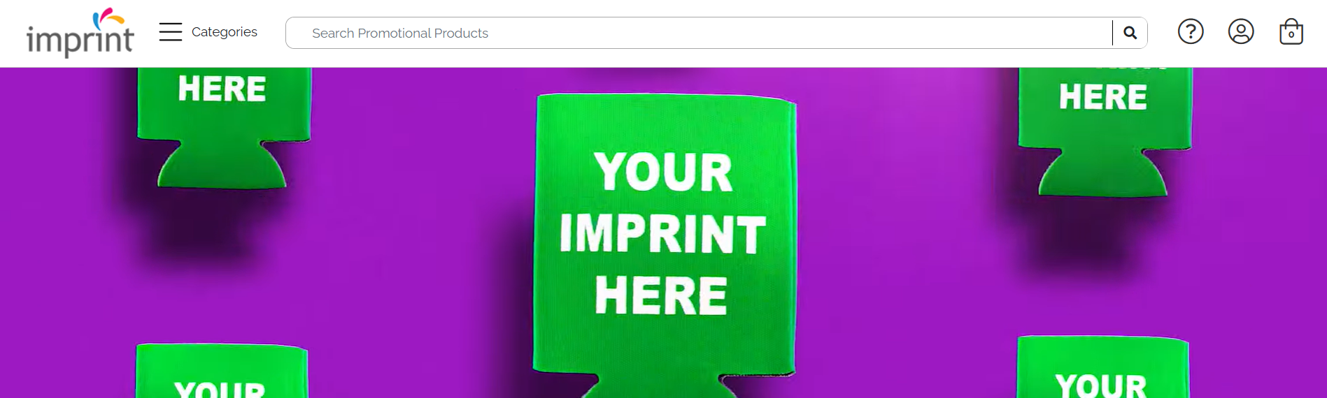 Imprint banner