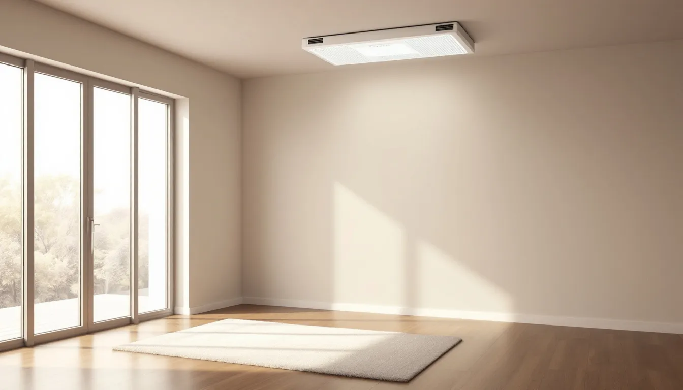 A well-ventilated room that prevents mold growth.