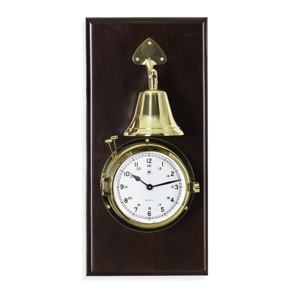 Call Weather Scientific for more options on the Bey-Berk SS552 Porthole Quartz Striking Bell Clock