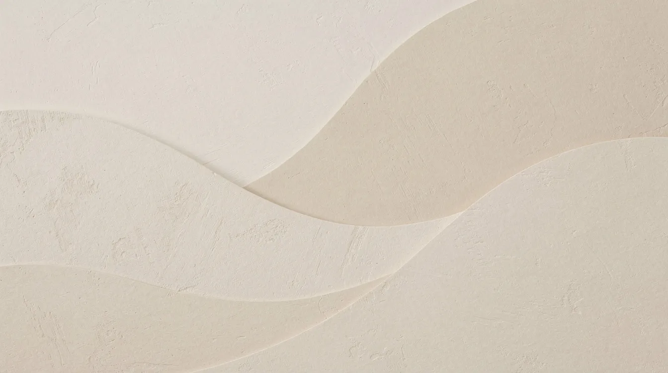 This abstract art composition features soft beige and cream tones, creating a serene and elegant atmosphere. The gentle texture adds depth, making it a versatile piece perfect for enhancing the calm ambiance of any bedroom or living space.