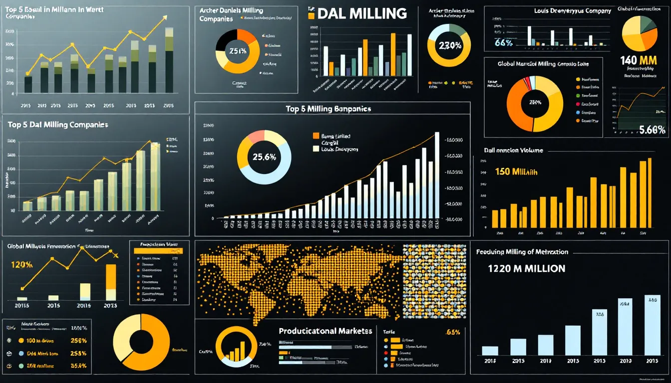 Market analysis of dal milling industry.