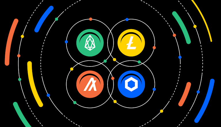 An illustration showing various altcoins, emphasizing that altcoins aren't dead.