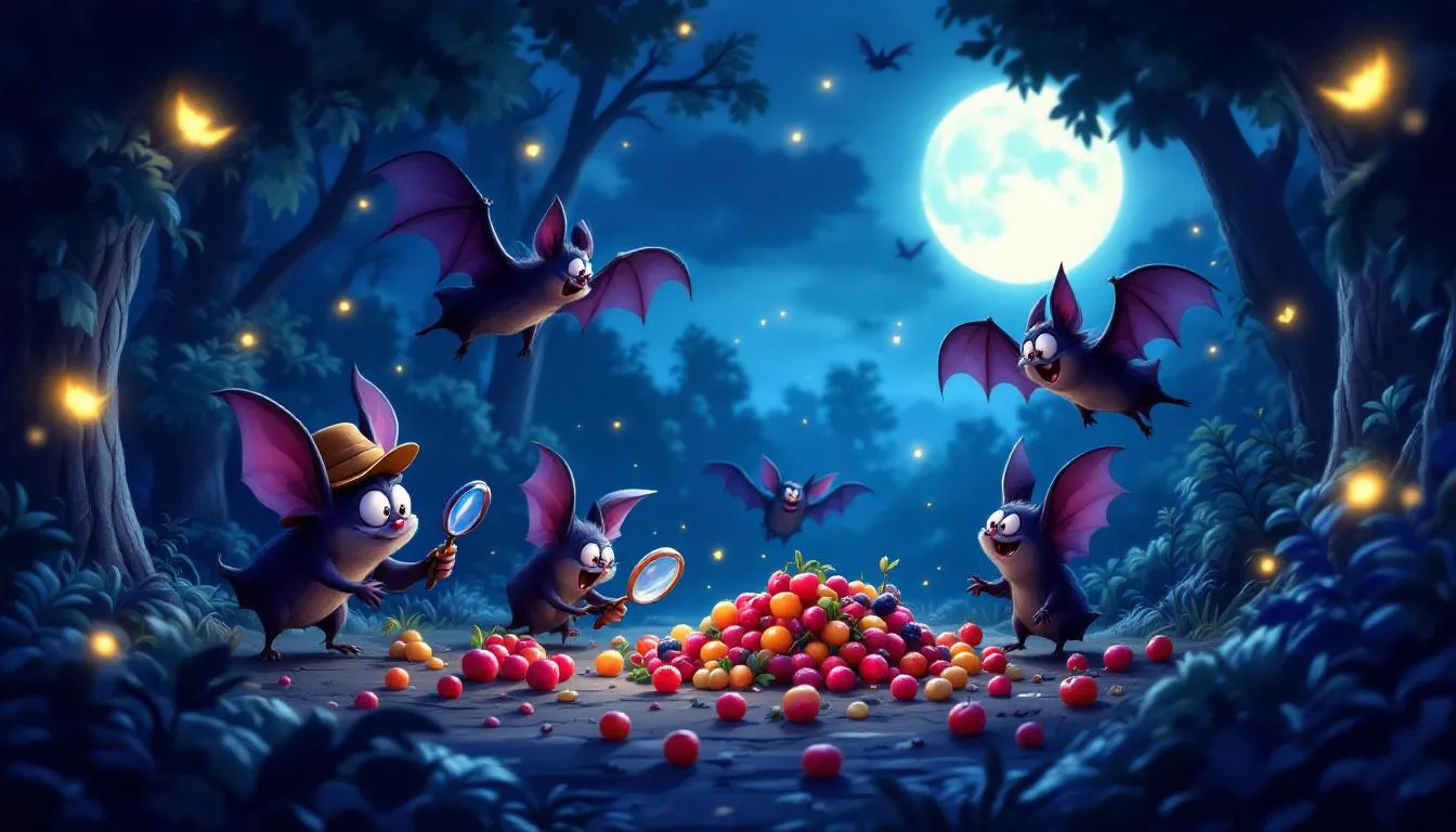 Bats foraging in a natural habitat, showcasing their ecological role.