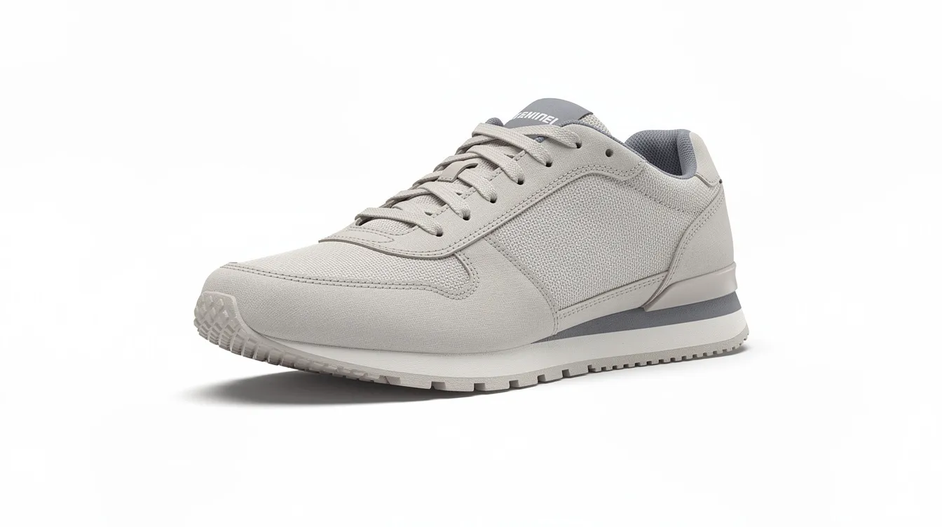 A well-lit product photo of a sneaker on a plain white background, the kind of clean single reference image that works best for image-to-3D conversion.