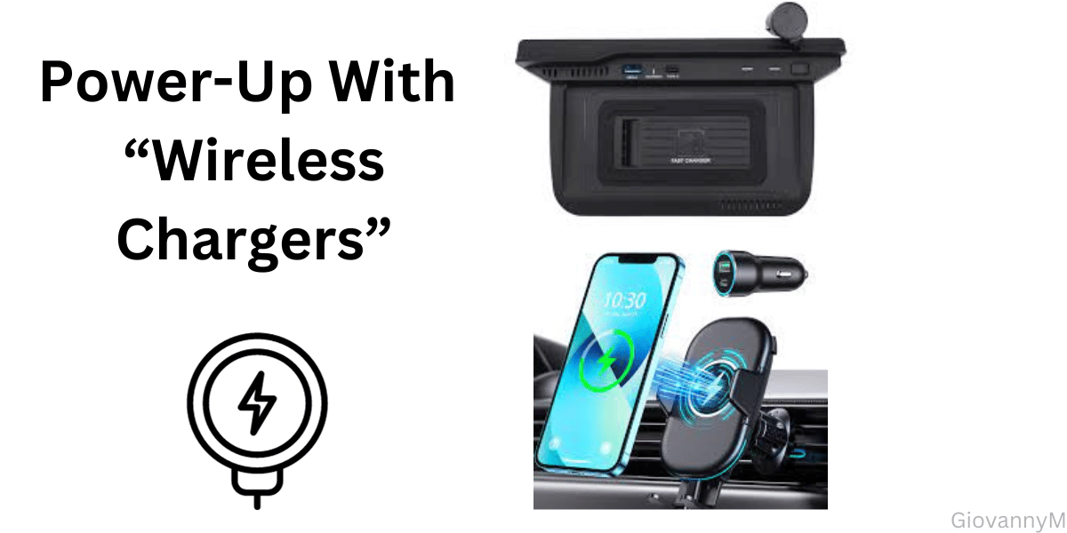 Plugs into usb charger, then mount your phone to charge.