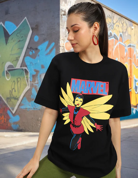 Black T-shirt for Women