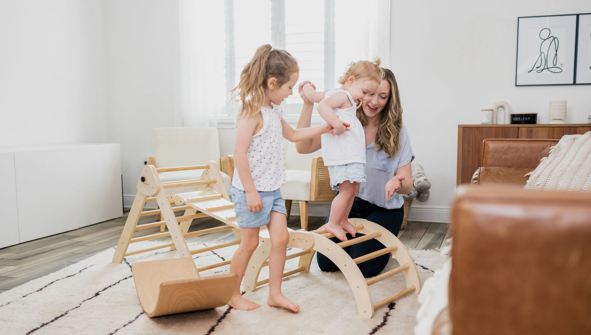 Indoor Climbing Toys and Home Obstacle Courses