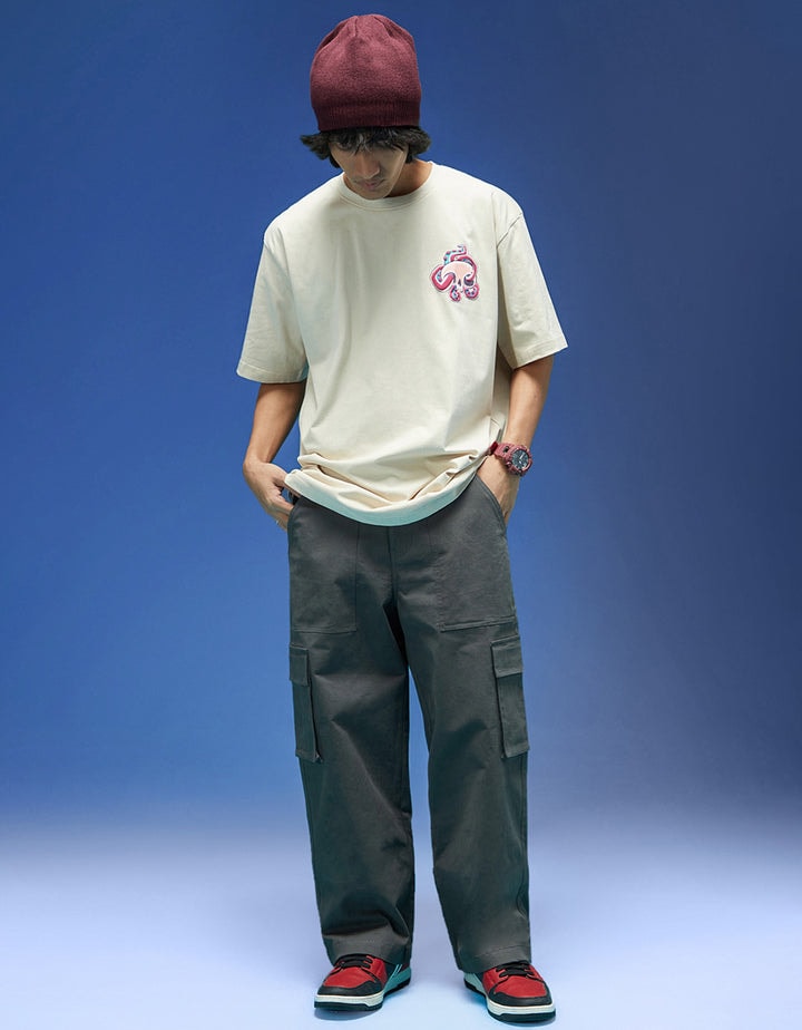 Grey Cargo Pants for Men