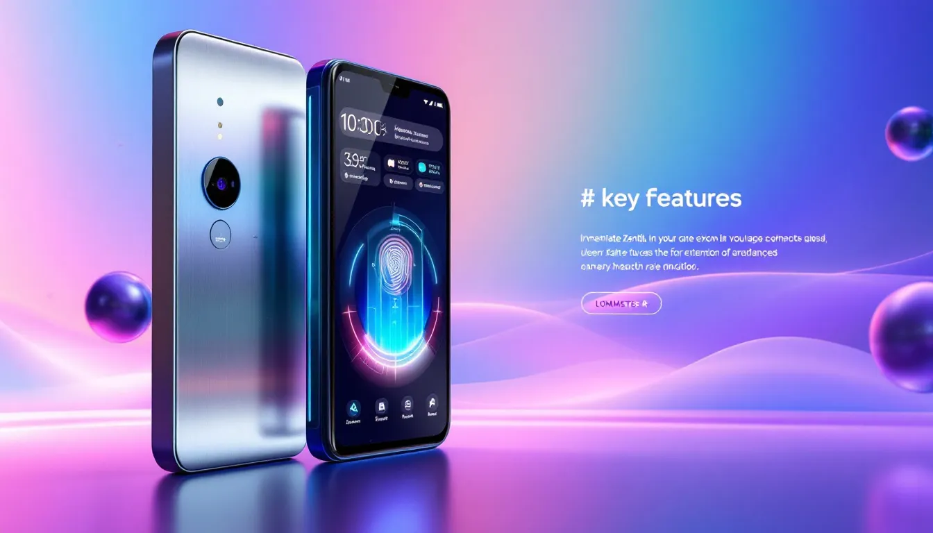 A collage of key features of Immediate Zenith, highlighting its advanced technology and user-friendly interface.