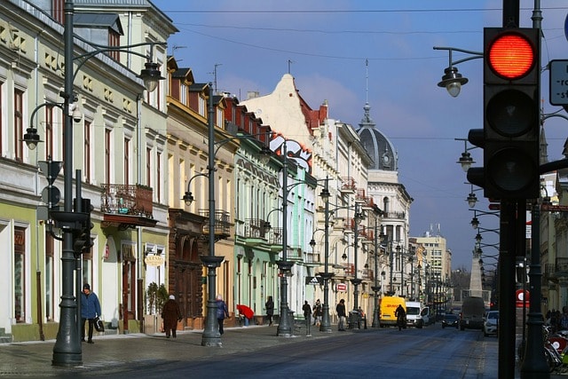 Łódź - ulica Piotrkowska