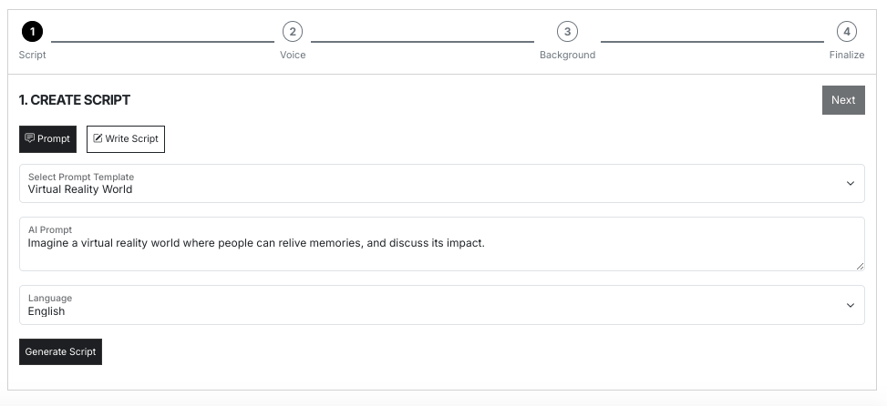 Nullface.ai Script