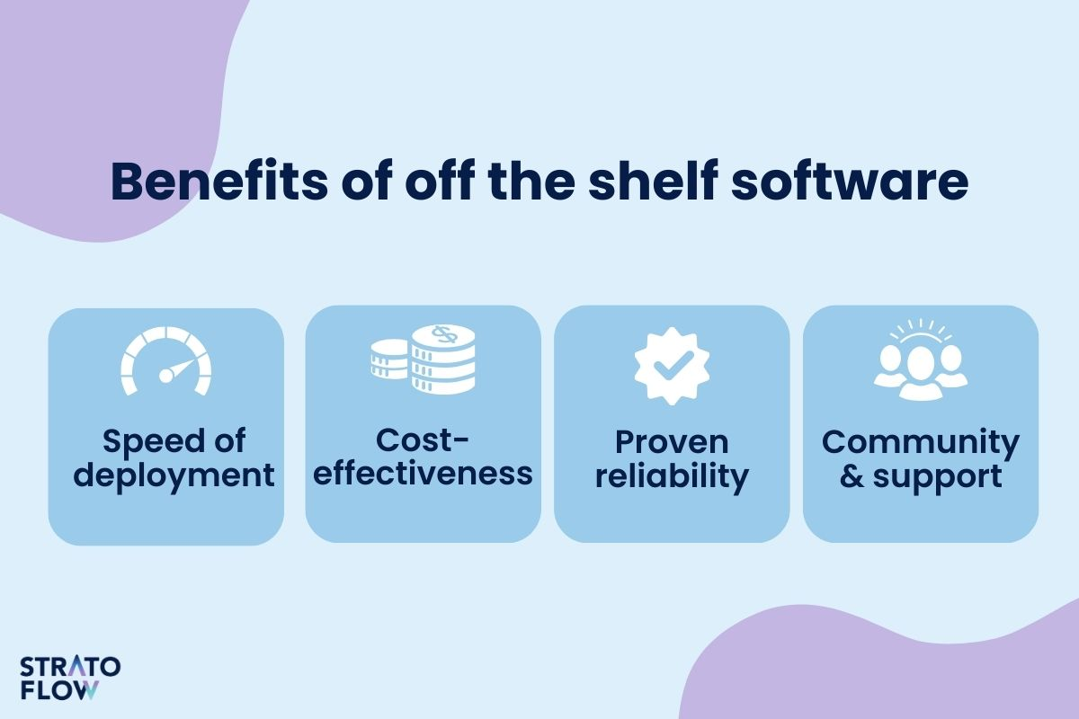 custom vs off the shelf software