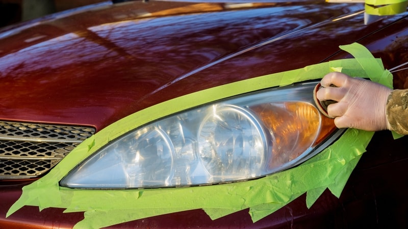 Hazy Headlights getting fixed